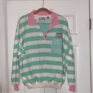 RARE Vintage Womens Gitano 2 piece sweat suit set